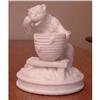 Image 1 : Parian Bisque Bear with Honey Pot #1393078