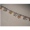 Image 1 : 14KTri-Color Butterfly Dragonfly Charm Bracelet#1393194