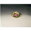 Image 1 : Rare Estate 14K YG Gold Peridot Tourmaline Ring#1393198