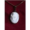 Image 1 : Estate Victorian Hand Carved Pink Shell Cameo #1393321