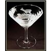 Image 1 : 6 OLD ENGRAVED DOE CHAMPAGNES MOSER LOBMEYR #1411149