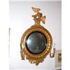 Image 1 : Regency girandole looking glass with convex #1411269