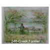 Image 1 : The Greek Farmer lithograph by Edna Hibel #1438986