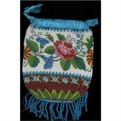 Beaded Purse  Amazing colors c1920 #1439326