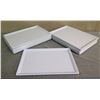 Image 1 : Qty 18 White Elite Melamine Serving Trays w/ Raised Edges 18"L x 13"W