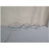Image 2 : Qty 3 Glass Cake Stands Size 12.5" / 9" / 7" Diameter x 5"H