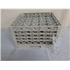 Image 3 : Qty 25 Stemmed Wine Glasses (8" Tall) w/ Plastic Rack