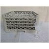 Image 2 : Qty 25 Stemmed Wine Glasses (8" Tall) w/ Plastic Rack
