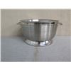 Image 2 : Metal Round Ice Bucket w/ Handles 19" Diameter x 11"H