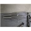 Image 2 : Qty 7 Misc Length Tongs & 3 Size Metal Whisks