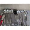 Image 2 : Multiple Flatware: Knives, Forks, Spoons, Serving Spoons, Pie Spatulas, etc