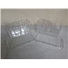 Image 2 : Qty 2 US Acrylic Large Flatware Caddies w/ Handles & Box 10"L x 4"H