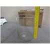 Image 3 : Qty 3 Libbey Wide Cylinder Vases 6" Diameter x 8"H