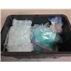Image 2 : Qty Approx. 100 Plastic 3-Section Trays, 100 Plastic Square Bowls & 100 Plastic Shot Glasses