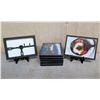 Image 1 : Qty 7 Black Photo Frames 7"L x 5"W