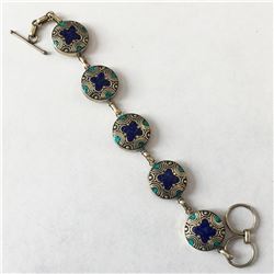 Tibet Hand Made Lapiz Lazuli Bracelet