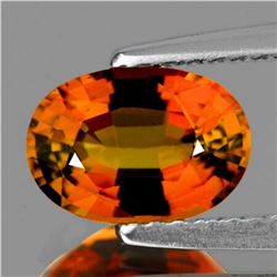 Natural Vivid Golden Yellow Tourmaline 8x6 MM - FL