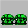 Image 1 : Natural Green Tsavorite Garnet Pair{Flawless-VVS}