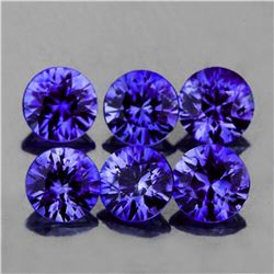 Natural Premium Violet Blue Sapphire 6 Pc Untreated -FL