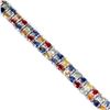 Image 2 : Natural MULTI COLOR  SAPPHIRE 146 Cts Bracelet