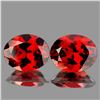 Image 1 : Natural Red Mozambique Garnet Pair 10x8 MM - FL