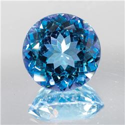 Natural Blue Green Mystic Topaz 15 MM - Flawless