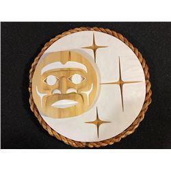 West Coast Native Winter Moon Mask