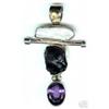 Image 1 : STERLING SILVER Estate AMETHYST CITRINE PEARL #1383441