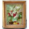 Vintage Floral Still Life Oil Painting c.1930 #1383586