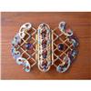 Image 1 : FRENCH CLOISONNE ENAMEL BUCKLE #1394999