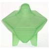 Image 1 : Sphinx Green Satin Glass Art Deco Powder Jar #1395281