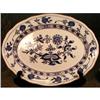 Image 1 : BLUE Onion PLATTER Cauldon 12 inch MEISSEN #1395446