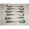 Image 1 : 6 Indonesian Silver  Tea Spoons #1395920