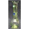 Image 1 : AVEM Murano Green Art Glass Vase, Foil Label #1395931