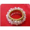Vintage Austrian Crystal Stretch Bracelet #1395997