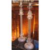 Image 1 : Set of Murano Glass Lamps with Silver Leaf #1412941