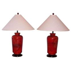 Pair of lamps, oriental style (modern) #1413126