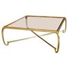 Asian Inspired Brass Cocktail Table-modern #1413197