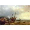 Amazing Jules Noel Oil Painting, Marine #1413274