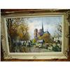 French painting, Circa 1950 by Saulin #1413538