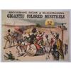 Image 1 : O. C. 1885 BLACK AMERICANA MINSTREL SHOW POSTER#1413807