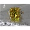 Image 1 : RHJ Rare Rich Canary Cubic Zirconium Ring #1423807