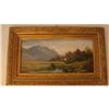 Image 1 : 19TH CENTURY OIL ON CANVAS LANDSCAPE #1423902