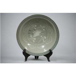 Korea  Celadon  Porcelain  Bowl. #1423987