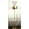 Image 1 : Floor Lamp 4 lights up, arms, base w/shade, #1424429