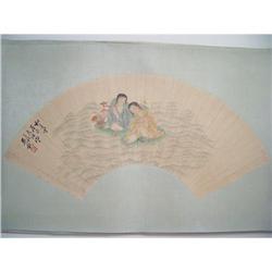 fine Chinese Fan Painting #1424456