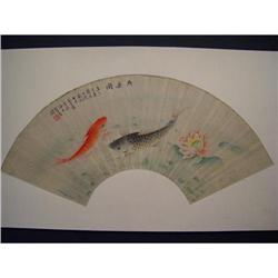 fine Chinese Fan Painting #1424460