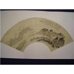 fine Chinese Fan Painting #1424463