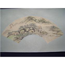 fine Chinese Fan Painting #1424465