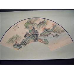 fine Chinese Fan Painting #1424467